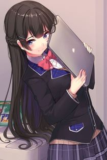 Round ass teen with long