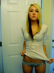 Dropping panties from big